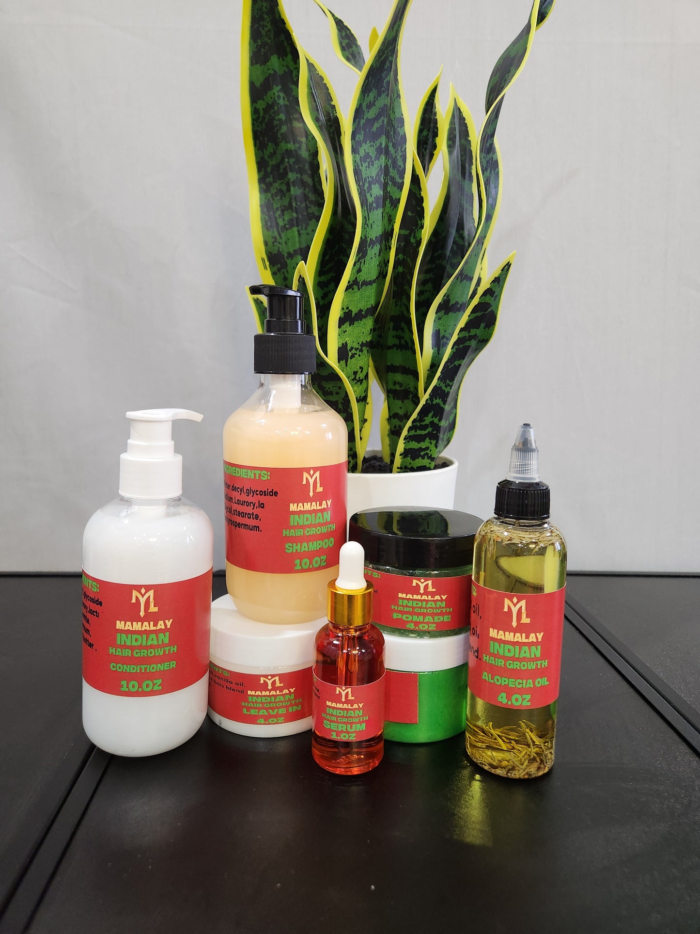 Mamalay indian hair growth alopecia set