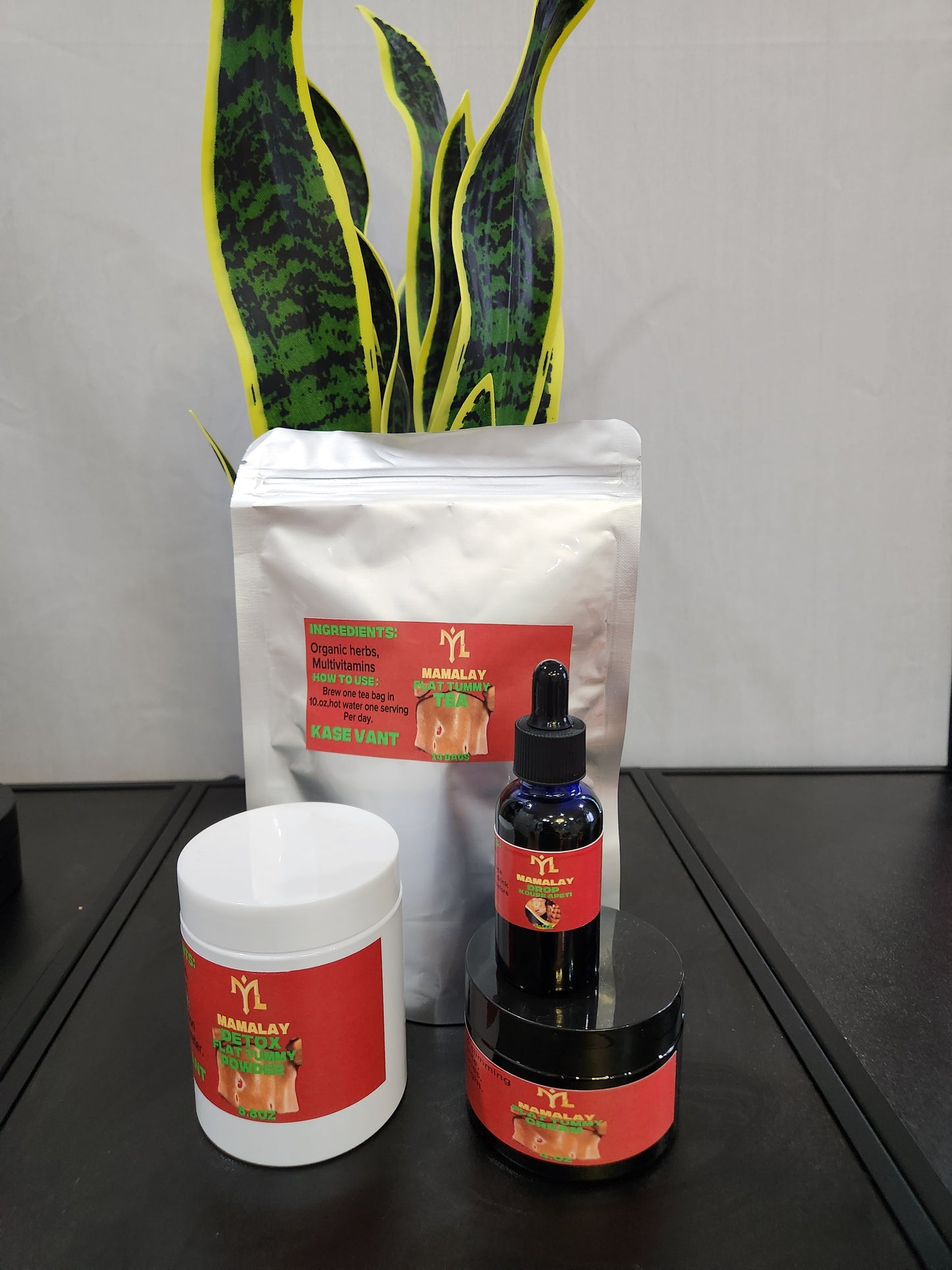 Mamalay flat tummy detox set