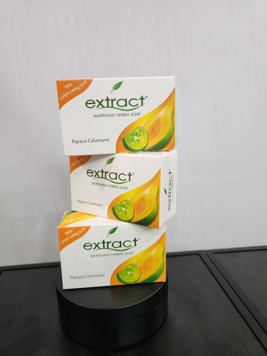 Whitening herbal lemon soap